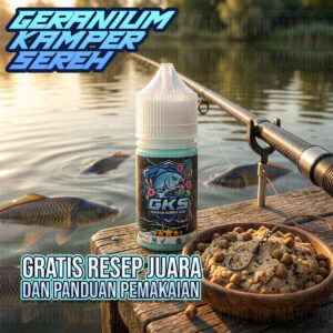Essen Ikan Mas Geranium Kamper Sereh